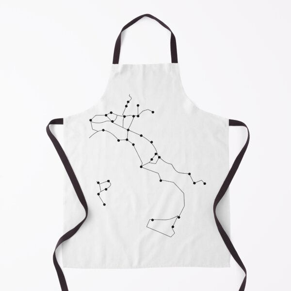 Item preview, Italy minimalistic road map designed and sold by StengelArt.