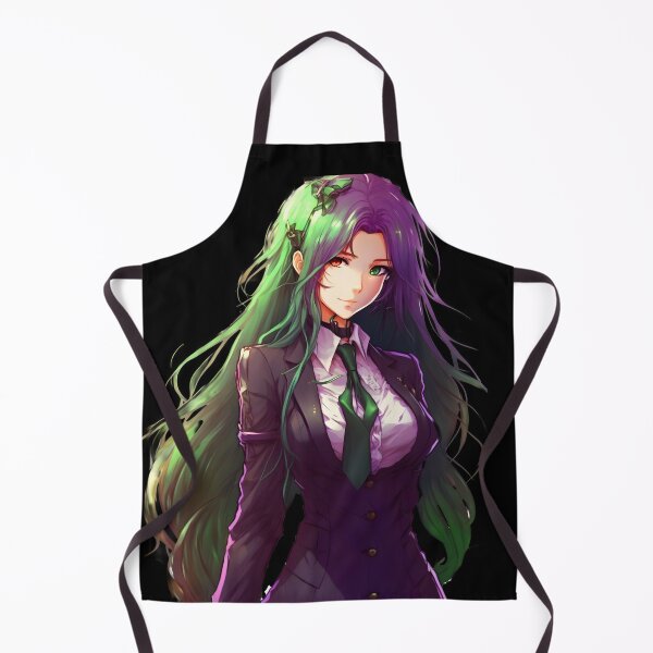 Item preview, Green Haired Beautiful Goth Girl designed and sold by Artificial-i-23.