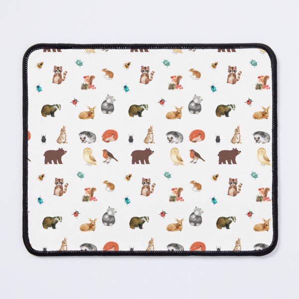 Item preview, Cute Woodland Animals Wall Art Sticker Pack for Animal Lovers designed and sold by haRexia.