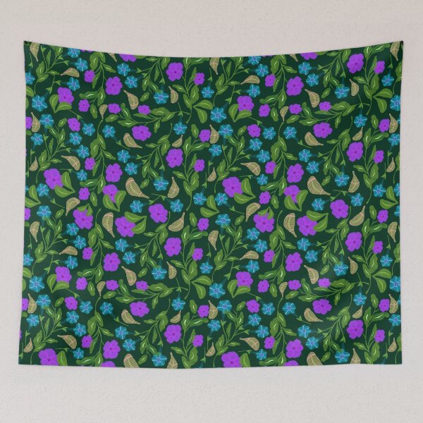 Artikelvorschau, Petunia Flower Purple - Green entworfen und verkauft von JaselviiStudio.