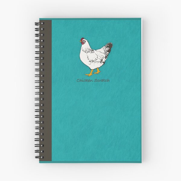 Item preview, Chicken Scratch Notebook designed and sold by Laceyleigh-0.