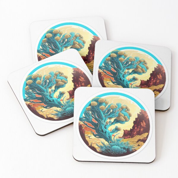 Item preview, mandelbulb badge nature beautiful blue cartoon comic s 1-u-hq-scale-6_00x designed and sold by CosmicArtifact.