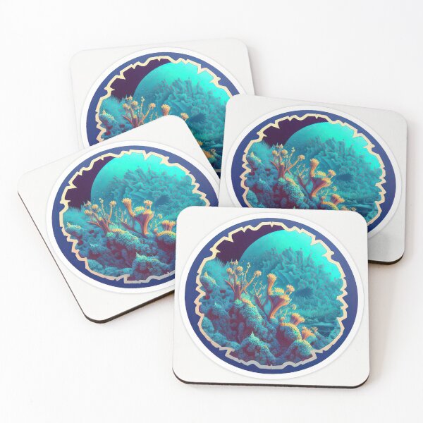 Item preview, mandelbulb badge nature beautiful blue cartoon comic s 2-u-hq-scale-6_00x designed and sold by CosmicArtifact.