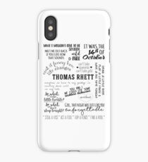 thomas rhett life changes album lyrics iPhone Case