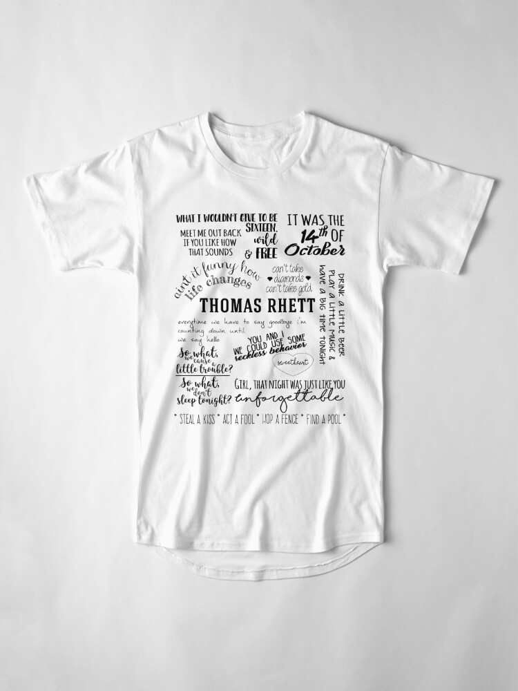 thomas rhett t shirt chords