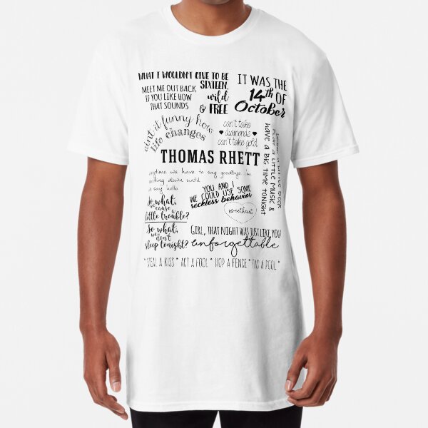 t shirt thomas rhett chords