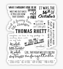 thomas rhett life changes album lyrics Sticker