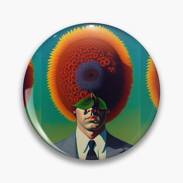 Item preview, Man with head in flowers designed and sold by Murilislolja.