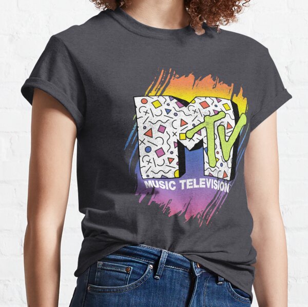 Artikel-Vorschau von MTV Music Television Gradient Paint Swipe Logo, designt und verkauft von FifthSun.