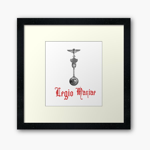 Vista previa del artículo con la obra «Legión de María, Legio Mariae, Marijina Legija, Legione di Maria», diseñado y vendido por AMDG Line.