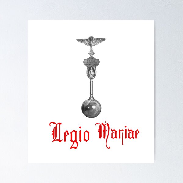 Item preview, Legion of Mary, Legio Mariae, Marijina Legija, Legione di Maria designed and sold by AMDG Line.