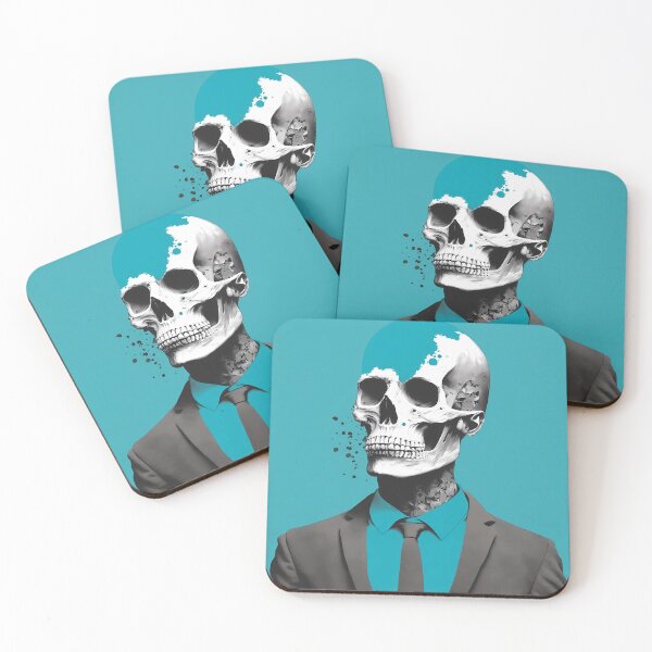 Item preview, Surrealistic Dream Skull Art  designed and sold by ZickDezine.