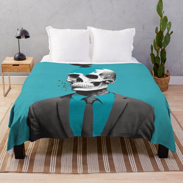 Item preview, Surrealistic Dream Skull Art  designed and sold by ZickDezine.