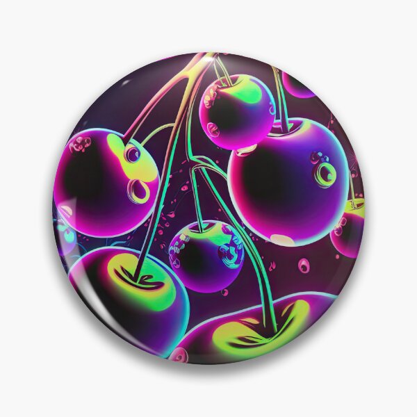 Item preview, Electric Abstractions of Beautiful Cherries designed and sold by riquishop.