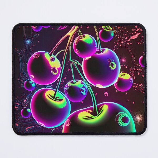 Item preview, Electric Abstractions of Beautiful Cherries designed and sold by riquishop.