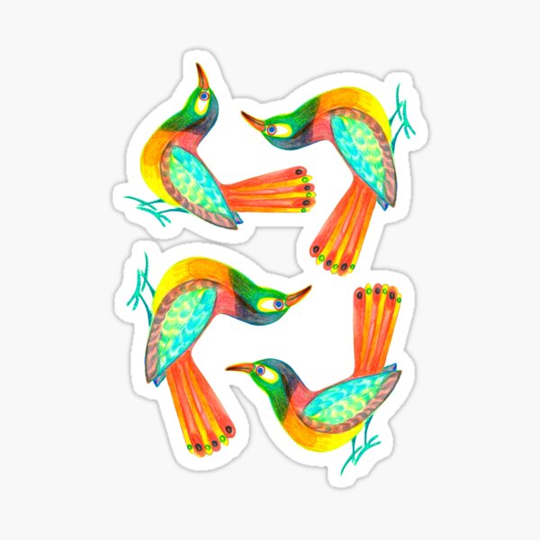 Firy bird Sticker