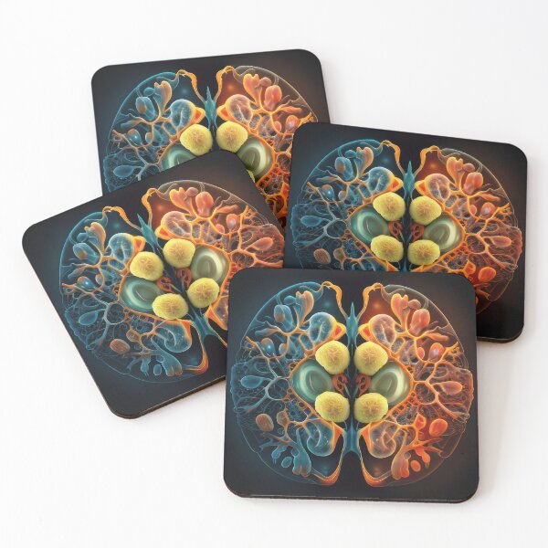 Item preview, cell division in the key  3-u-hq-scale-6_00x designed and sold by CosmicArtifact.