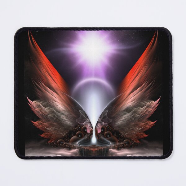 Item preview, The Wings Of Anthropolis HC Fantasy Fractal Art Composition by Xzendor7 designed and sold by Xzendor7 Digital Art Creations.