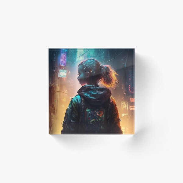 Aperçu de l'œuvre Cyberpunk Girl créée et vendue par Cyber-Jess.