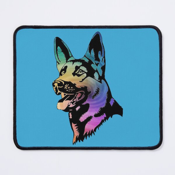 Item preview, Rainbow Swirl German Shepherd designed and sold by Jessay.