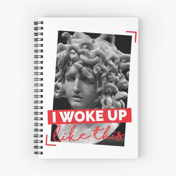 Aperçu de l'œuvre Medusa Gorgon Je me suis réveillé comme ça créée et vendue par nerdchild.