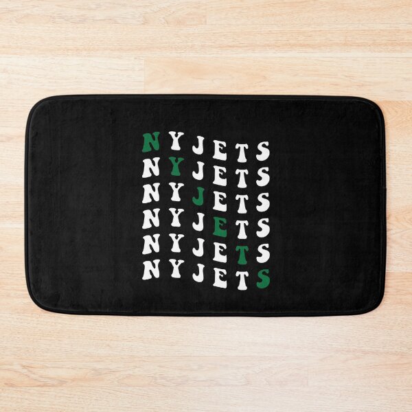 Item preview, Jets Funky Gameday Wordmark designed and sold by Gang Green Gear.