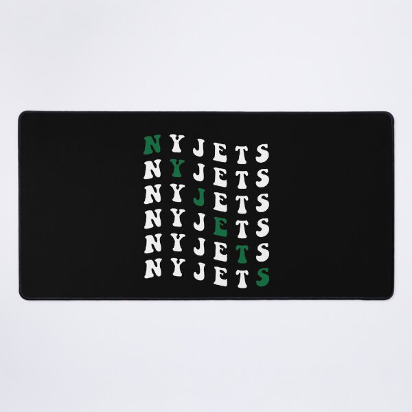 Item preview, Jets Funky Gameday Wordmark designed and sold by Gang Green Gear.
