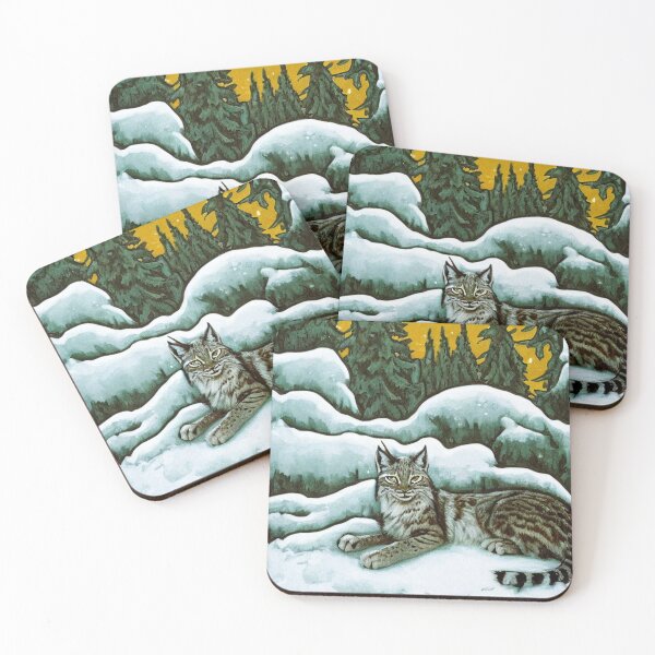 Item preview, Lynx in the Snow designed and sold by Jaraz.