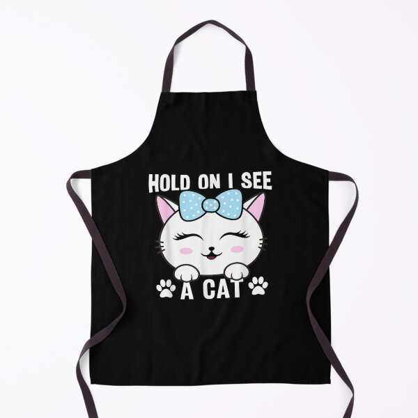 Item preview, Hold On I See A Cat Funny Cat Lovers Kitten Sarcastic Saying T-Shirt designed and sold by Larcossee ⭐⭐⭐⭐⭐.