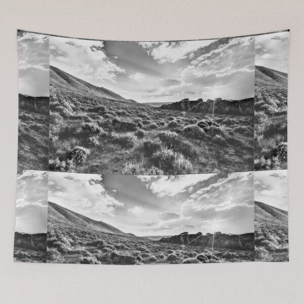 Item preview, Absaroka Mountains Sunrise In The Spring In Black And White designed and sold by Kay Brewer.