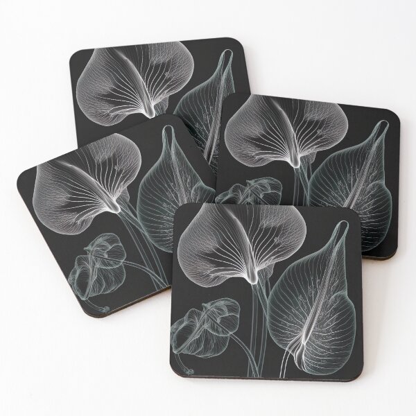 Item preview, Anthurium X-RAY art Abstract designed and sold by Printellarium.