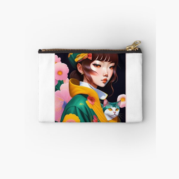 Item preview, Girl with her cute cat designed and sold by Murilislolja.