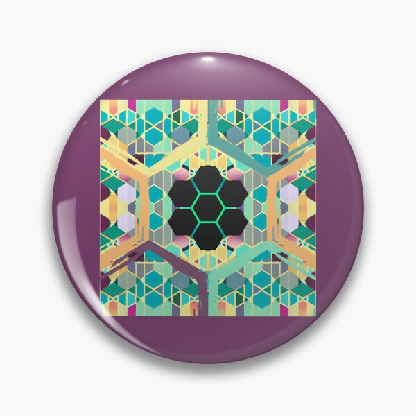Item preview, Hexagonal Shape Seamless Pattern design designed and sold by CoyoteGifts.