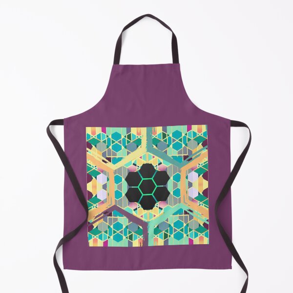 Item preview, Hexagonal Shape Seamless Pattern design designed and sold by CoyoteGifts.