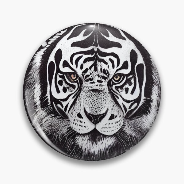Artikelvorschau, Black and White Tiger entworfen und verkauft von Jaraz.