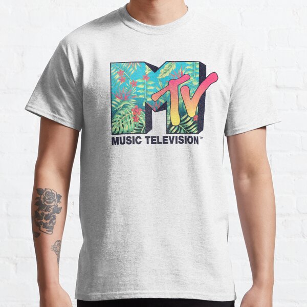Artikel-Vorschau von MTV Tropical Music Television Helles Logo, designt und verkauft von FifthSun.