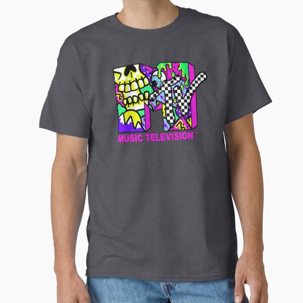 Item preview, MTV Music Television Neon Skull Logo Fill designed and sold by FifthSun.