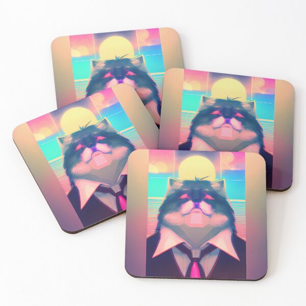 Artikelvorschau, Vaporwave Husky in a Suit entworfen und verkauft von Jaraz.