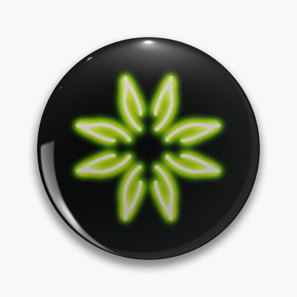Item preview, Green flower designed and sold by Meo Design.