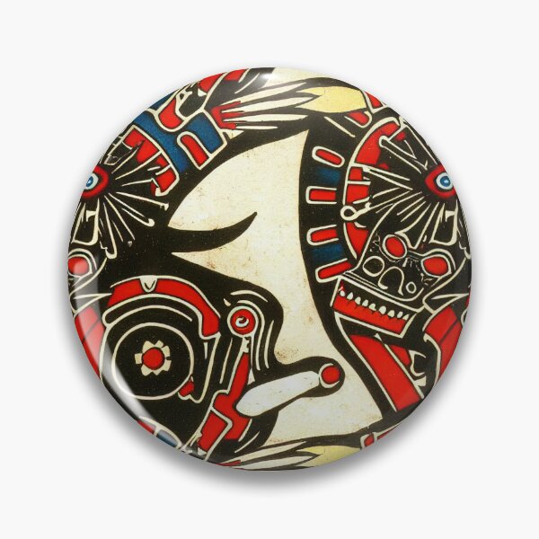 Item preview, Aztec Lady Of Death Mictēcacihuātl - Mexica Style Design  designed and sold by Fine Prints.