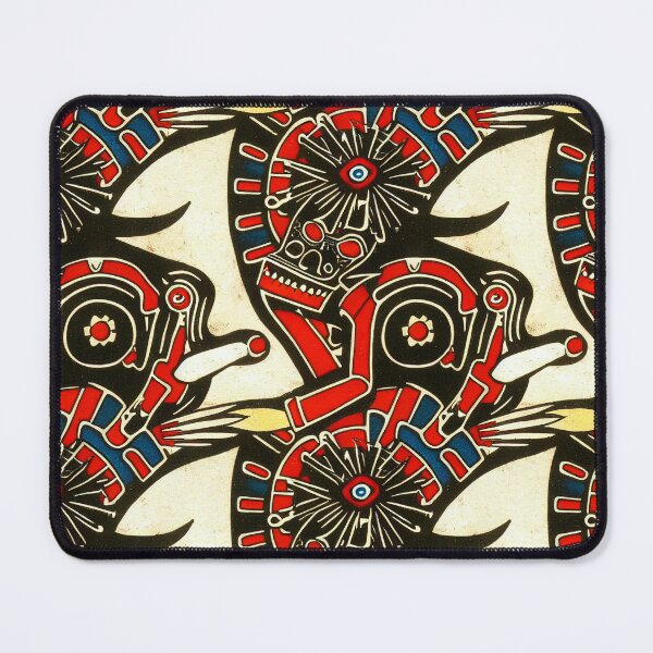 Item preview, Aztec Lady Of Death Mictēcacihuātl - Mexica Style Design designed and sold by Fine Prints.