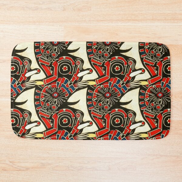 Item preview, Aztec Lady Of Death Mictēcacihuātl - Mexica Style Design  designed and sold by Fine Prints.