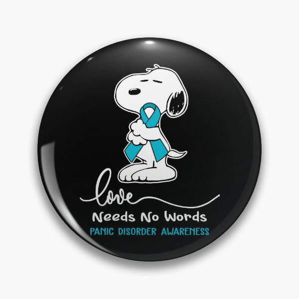 Item preview, Panic Disorder Awareness - LOVE NEEDS NO WORDS designed and sold by Elise-Chapman.