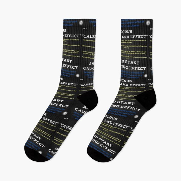 Item preview, Day 47 of the year: Scrub cause and effect. Start causing effect designed and sold by BuddyBoots.