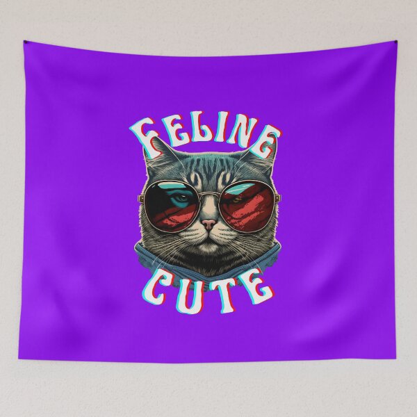 Item preview, Feline Cute designed and sold by SunsetIconic.