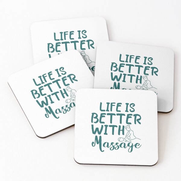 Item preview, Life Is Better With Massage designed and sold by SugoiLynn.