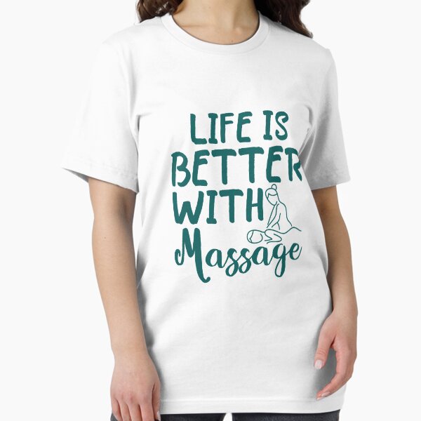 Aperçu de l'œuvre La vie est meilleure avec le massage créée et vendue par SugoiLynn.