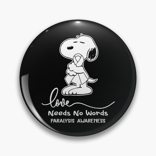 Item preview, Paralysis Awareness - LOVE NEEDS NO WORDS designed and sold by Elise-Chapman.