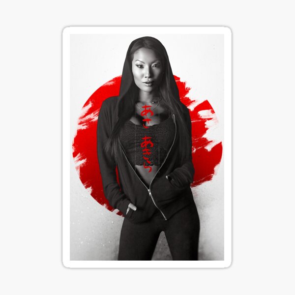 Asa Akira (あさ あきら) Asian Goddess Sticker