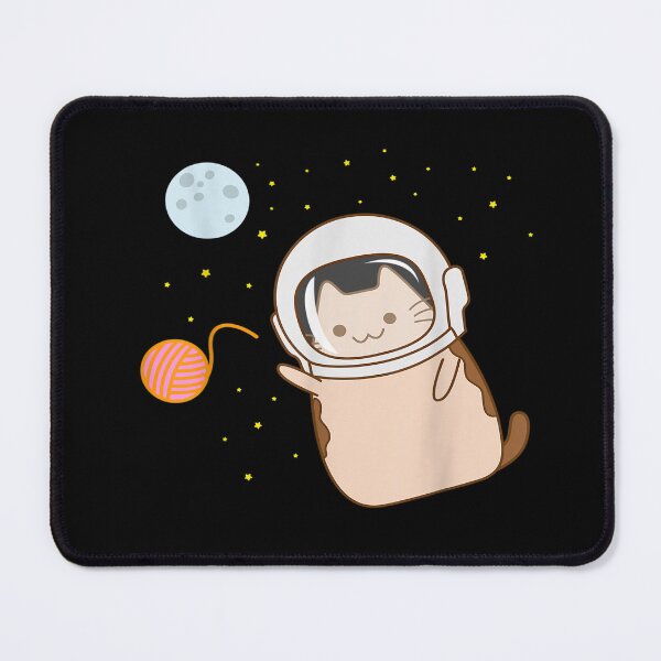 Item preview, Kawaii Cat Astronaut in Space Playing With Ball of String T-Shirt designed and sold by Larcossee ⭐⭐⭐⭐⭐.